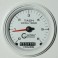 4758 3 3/8 ELECTRIC TACH/HOUR METER 0-6000 RPM WHITE