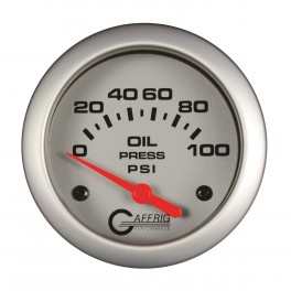 11002 2 5/8 ELECTRIC OIL PRESSURE 0-100 PSI - INCLUDES SENDER Platinum