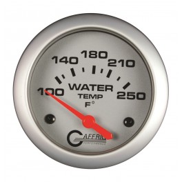 11006 2 5/8 ELECTRIC WATER TEMP 100-250 F - W/SENDER & BUSHING KIT Platinum