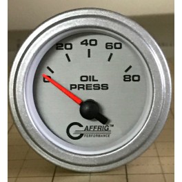5816 2" ELECTRIC OIL PRESSURE 0-80 PSI PLATINUM
