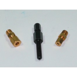 9261 BRASS COMPRESSION FITTING 1/8'' NPT FOR THIN PROBE